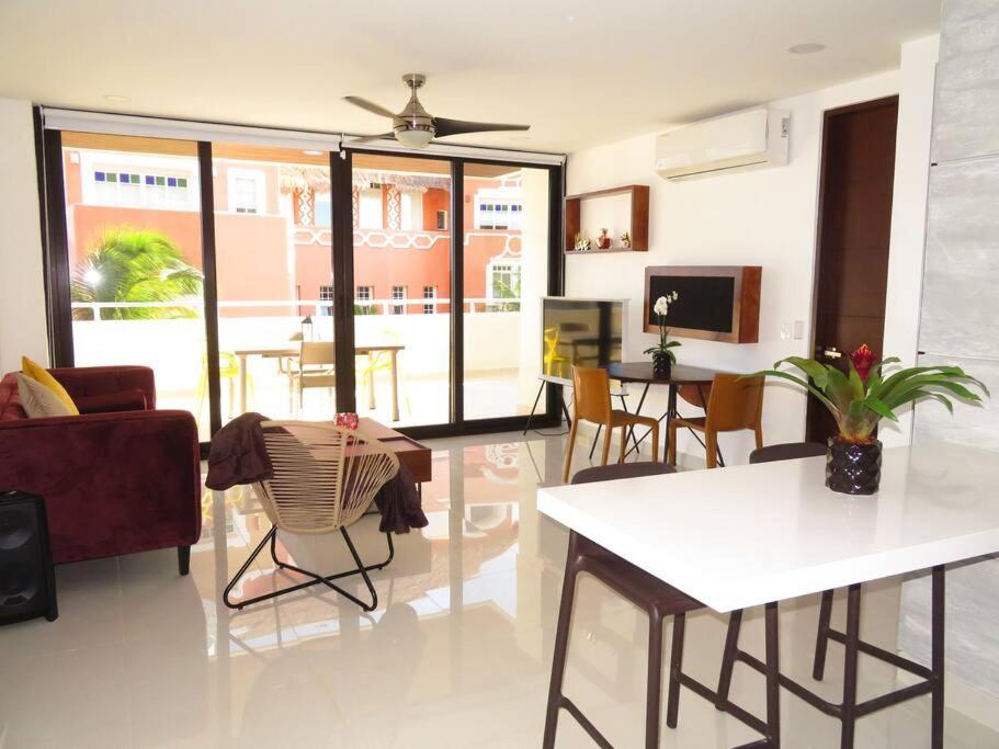 Elegant Apartment Well Located In The Hotel Zone Of Cancún Extérieur photo
